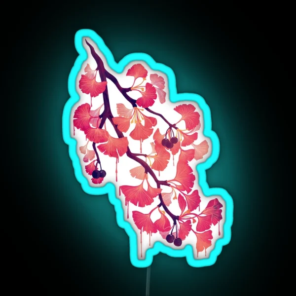 O Ginkgo RGB Neon Sign