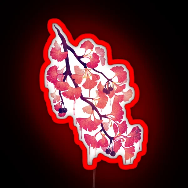 O Ginkgo RGB Neon Sign