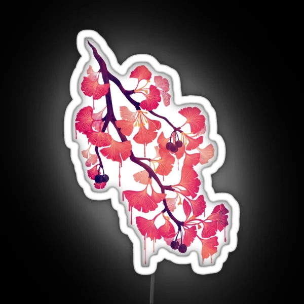 O Ginkgo RGB Neon Sign