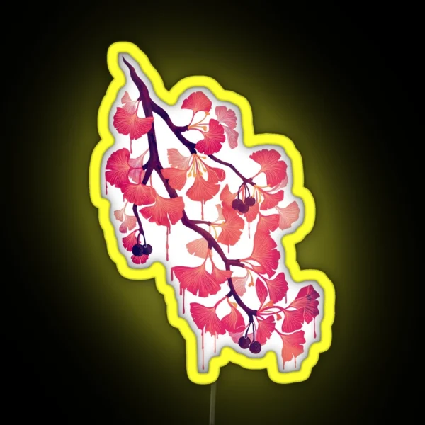 O Ginkgo RGB Neon Sign