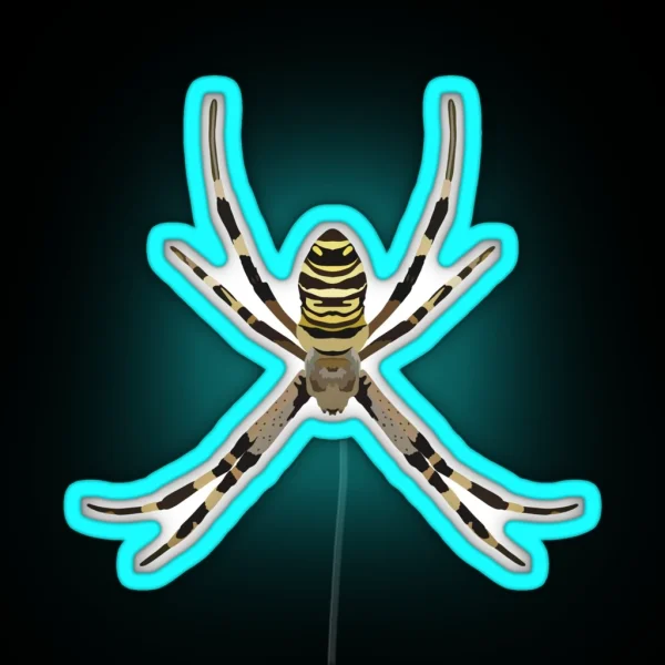 O Is For Orb Weaver RGB Neon Sign