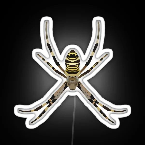 O Is For Orb Weaver RGB Neon Sign