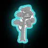 oak tree neon rgb magic tree house