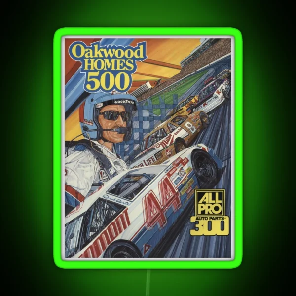 Oakwood Homes 500 RGB Neon Sign