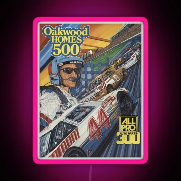 Oakwood Homes 500 RGB Neon Sign