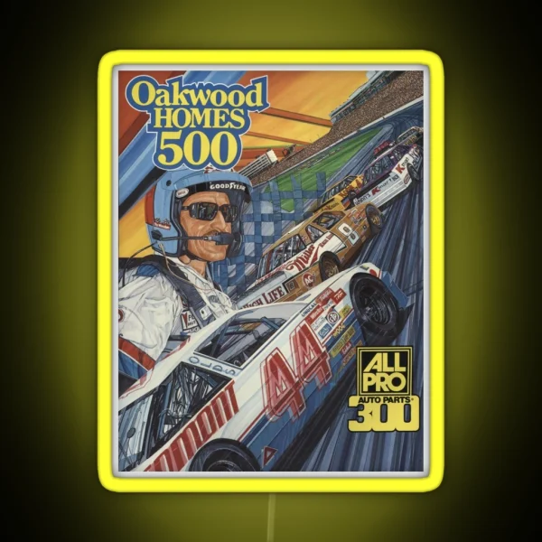 Oakwood Homes 500 RGB Neon Sign