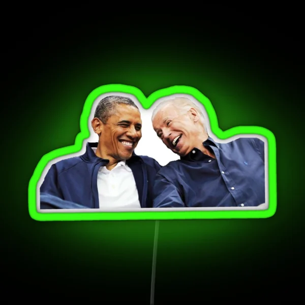 Obama Biden Bff RGB Neon Sign