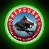Skiing in Obergurgl, Austria - Alpine LED Neon Sign in Green
