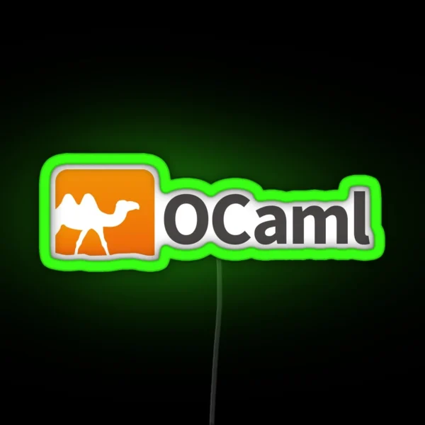 Ocaml Logo RGB Neon Sign
