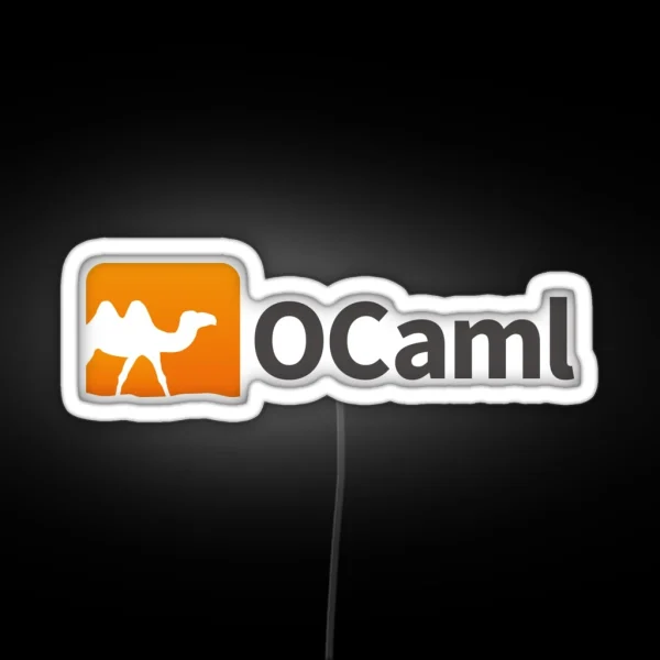 Ocaml Logo RGB Neon Sign