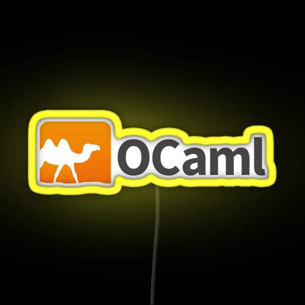 Ocaml Logo RGB Neon Sign