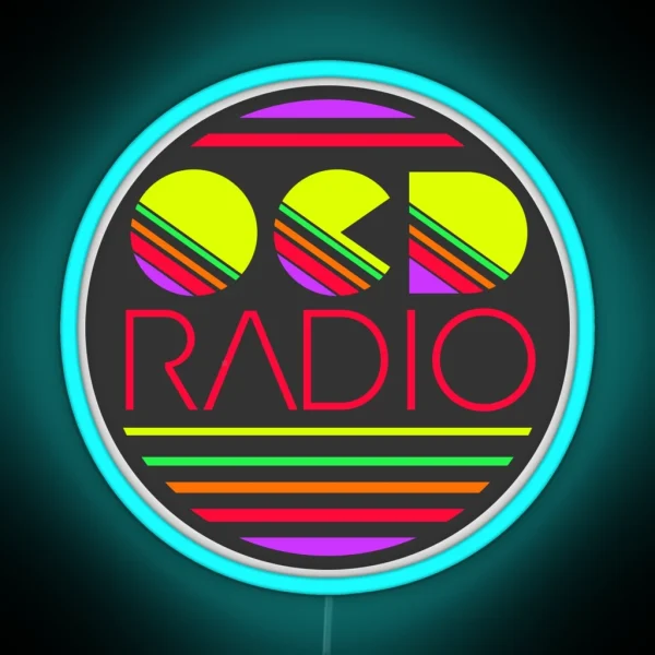 OCD Radio RGB Neon Sign