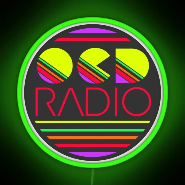 OCD Radio RGB Neon Sign