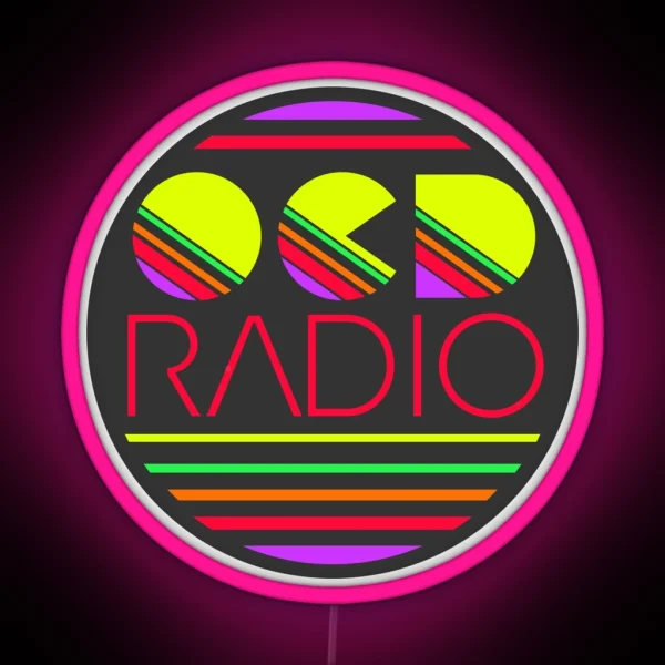 OCD Radio RGB Neon Sign