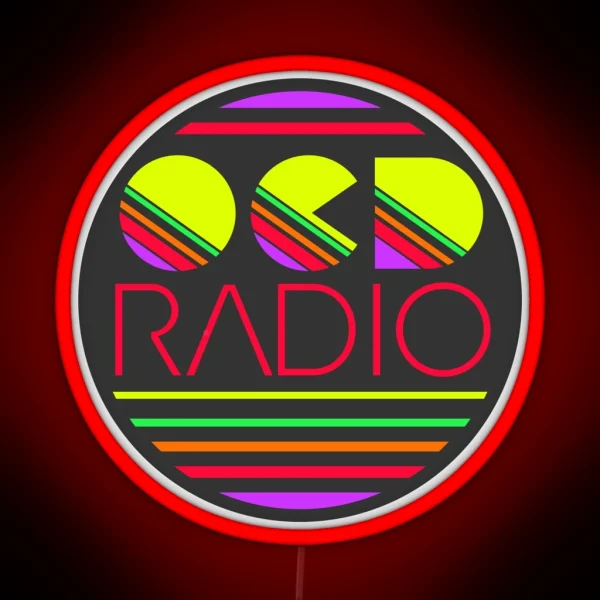 OCD Radio RGB Neon Sign