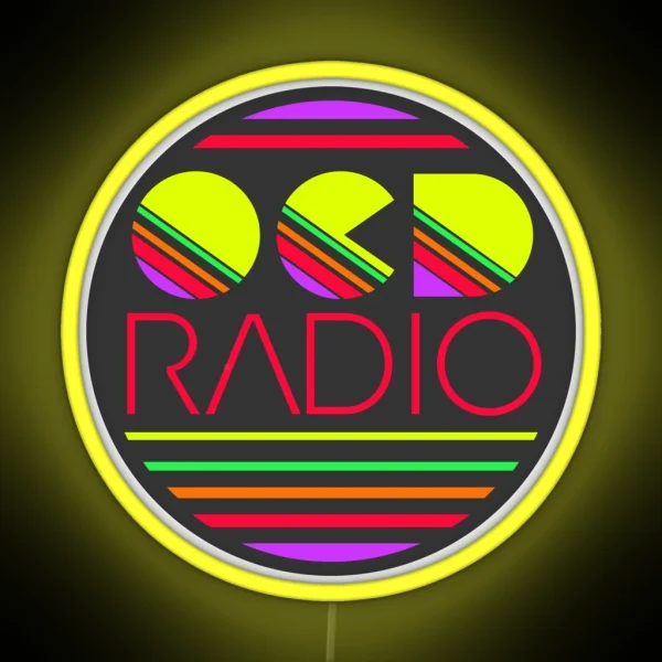 OCD Radio RGB Neon Sign
