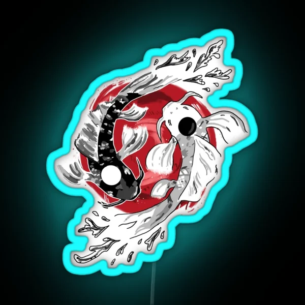 Ocean And Moon Spirits From Avatar RGB Neon Sign