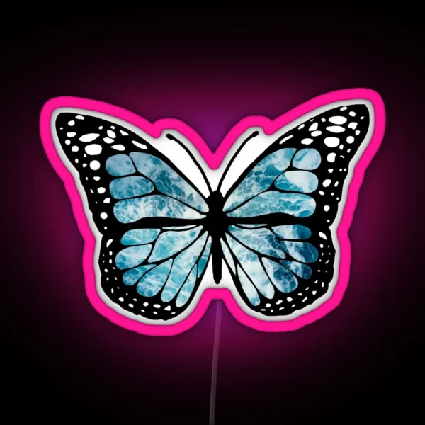 Ocean Butterfly RGB Neon Sign