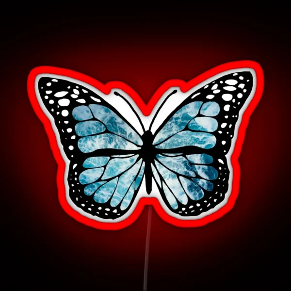 Ocean Butterfly RGB Neon Sign