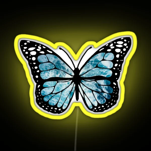 Ocean Butterfly RGB Neon Sign