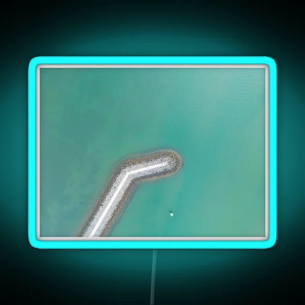 Ocean Spit Walkway RGB Neon Sign