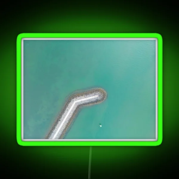 Ocean Spit Walkway RGB Neon Sign