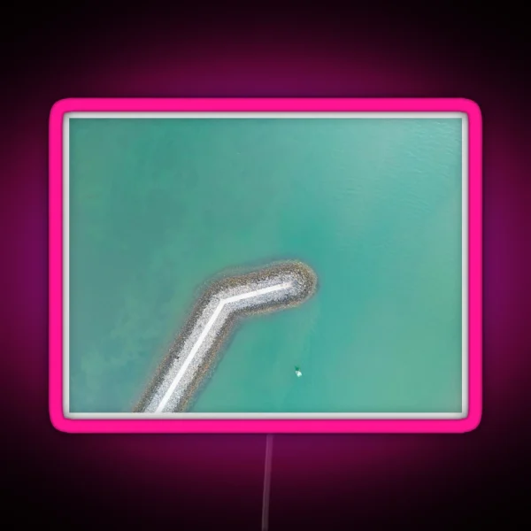 Ocean Spit Walkway RGB Neon Sign