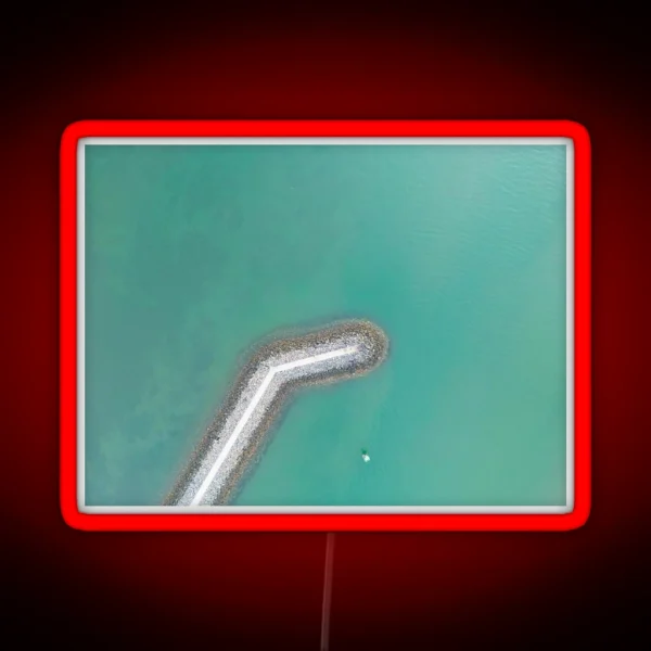 Ocean Spit Walkway RGB Neon Sign