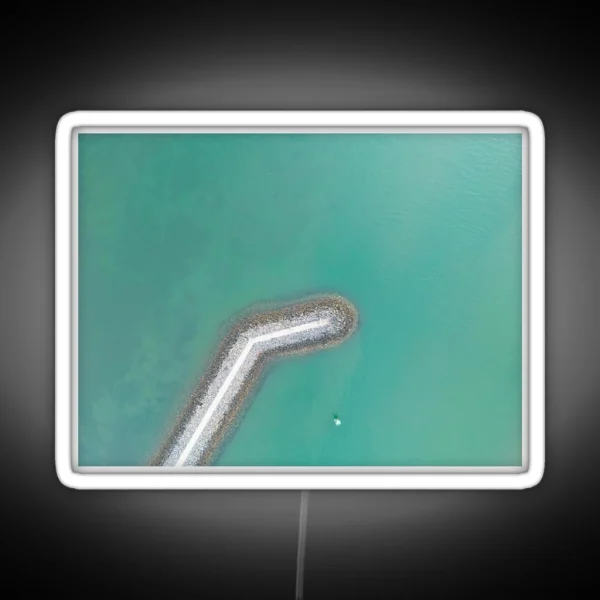 Ocean Spit Walkway RGB Neon Sign