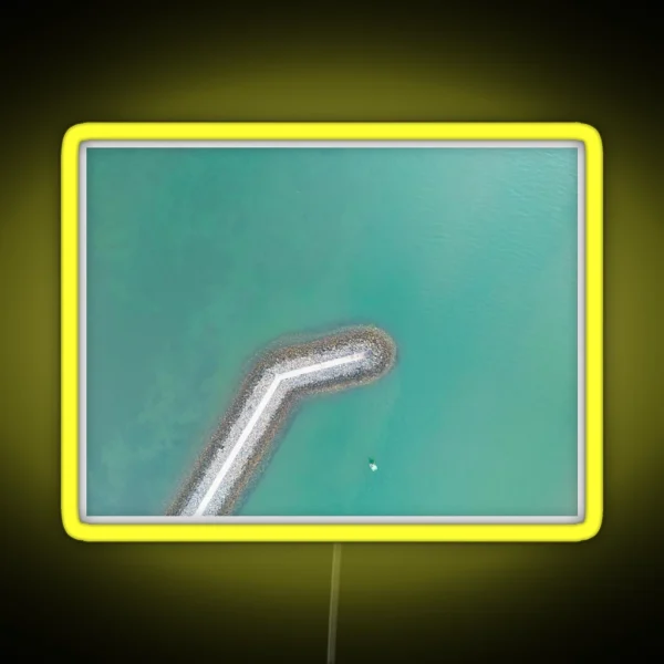 Ocean Spit Walkway RGB Neon Sign