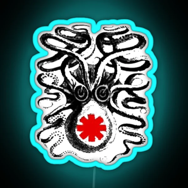Octopus Hot Chili RGB Neon Sign