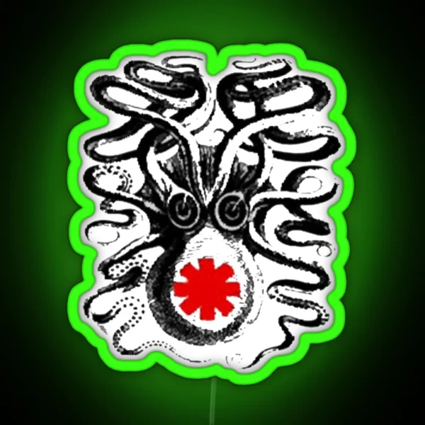 Octopus Hot Chili RGB Neon Sign
