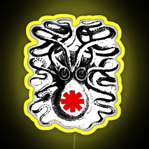 Octopus Hot Chili RGB Neon Sign