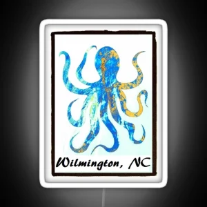 Octopus Wilmington NC RGB Neon Sign