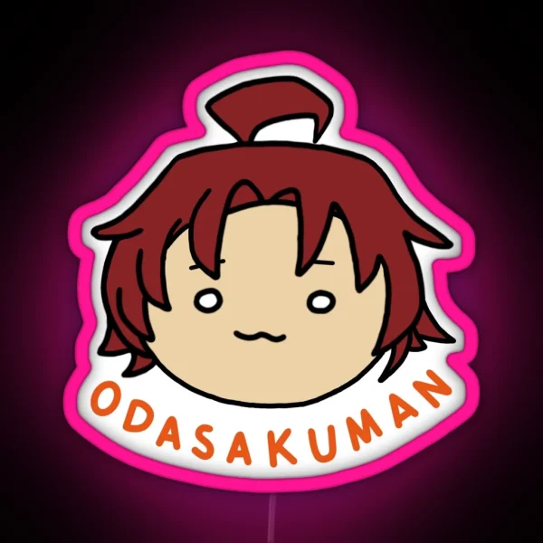 Odasakuman Bungou Stray Dogs Wan RGB Neon Sign