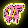 The alt text for the image 'odd-future-rgb-neon-sign-99052-yellow.webp' is: odd-future-rgb-neon-sign-yellow