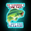 of course i pog fast rgb neon fishing action blue glow.