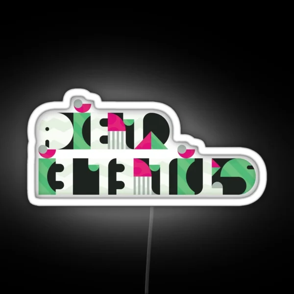 Off The Hook Logo RGB Neon Sign