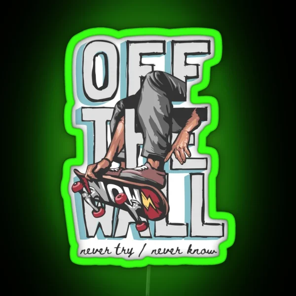 Off The Wall RGB Neon Sign