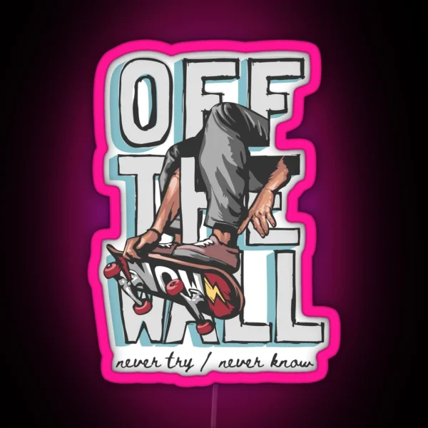 Off The Wall RGB Neon Sign