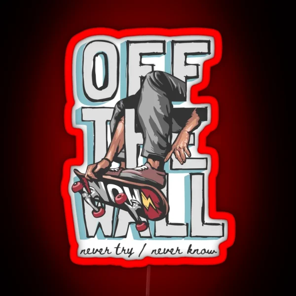 Off The Wall RGB Neon Sign