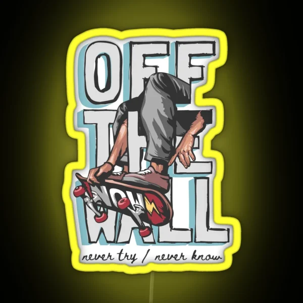 Off The Wall RGB Neon Sign