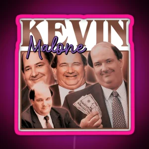 Office Kevin Malone RGB Neon Sign