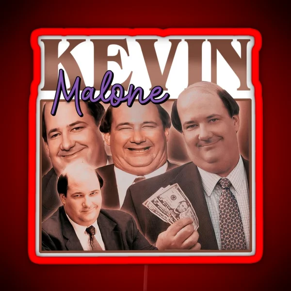 Office Kevin Malone RGB Neon Sign