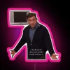 Office RGB Neon Sign - Pink Neon