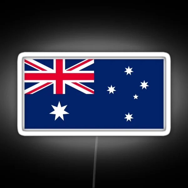 Official Flag Of Australia RGB Neon Sign