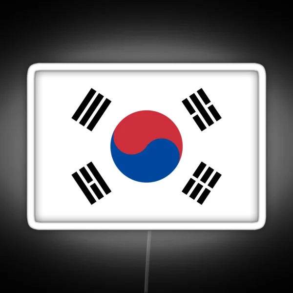Official Flag Of South Korea RGB Neon Sign