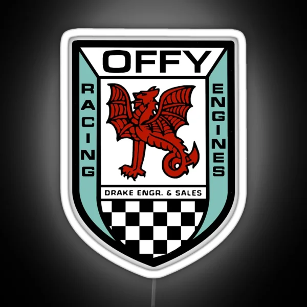Offy Offenhauser Racing Engines The Most Successful RGB Neon Sign