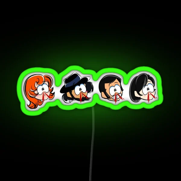 Oh No He S Hot Family RGB Neon Sign