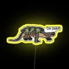 common snapping turtle neon rgb